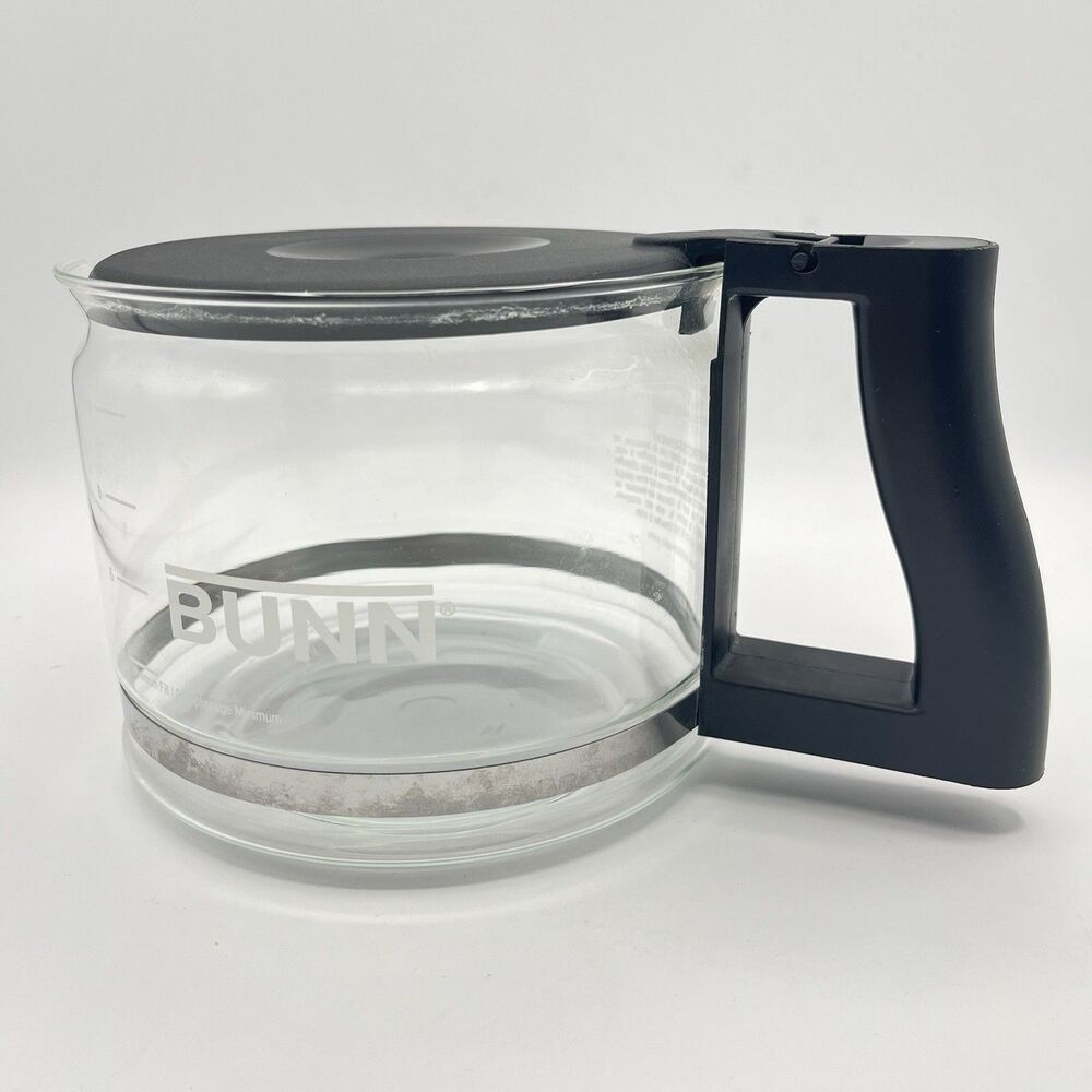 BUNN Coffee Maker 10 Cup BLACK Replacement GLASS CARAFE (NHBX-B) Decanter POT